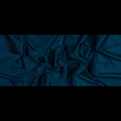 Polyester Shantung - Teal - Eirian Collection Folded
