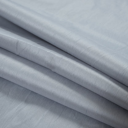 Polyester Shantung - Silver - Eirian Collection Detail