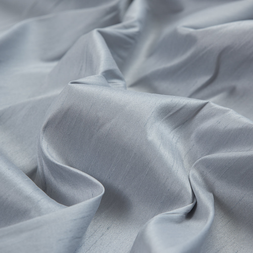 Polyester Shantung - Silver - Eirian Collection Full