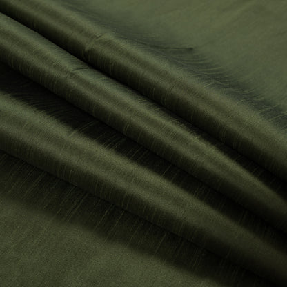 Polyester Shantung - Olive - Eirian Collection Detail