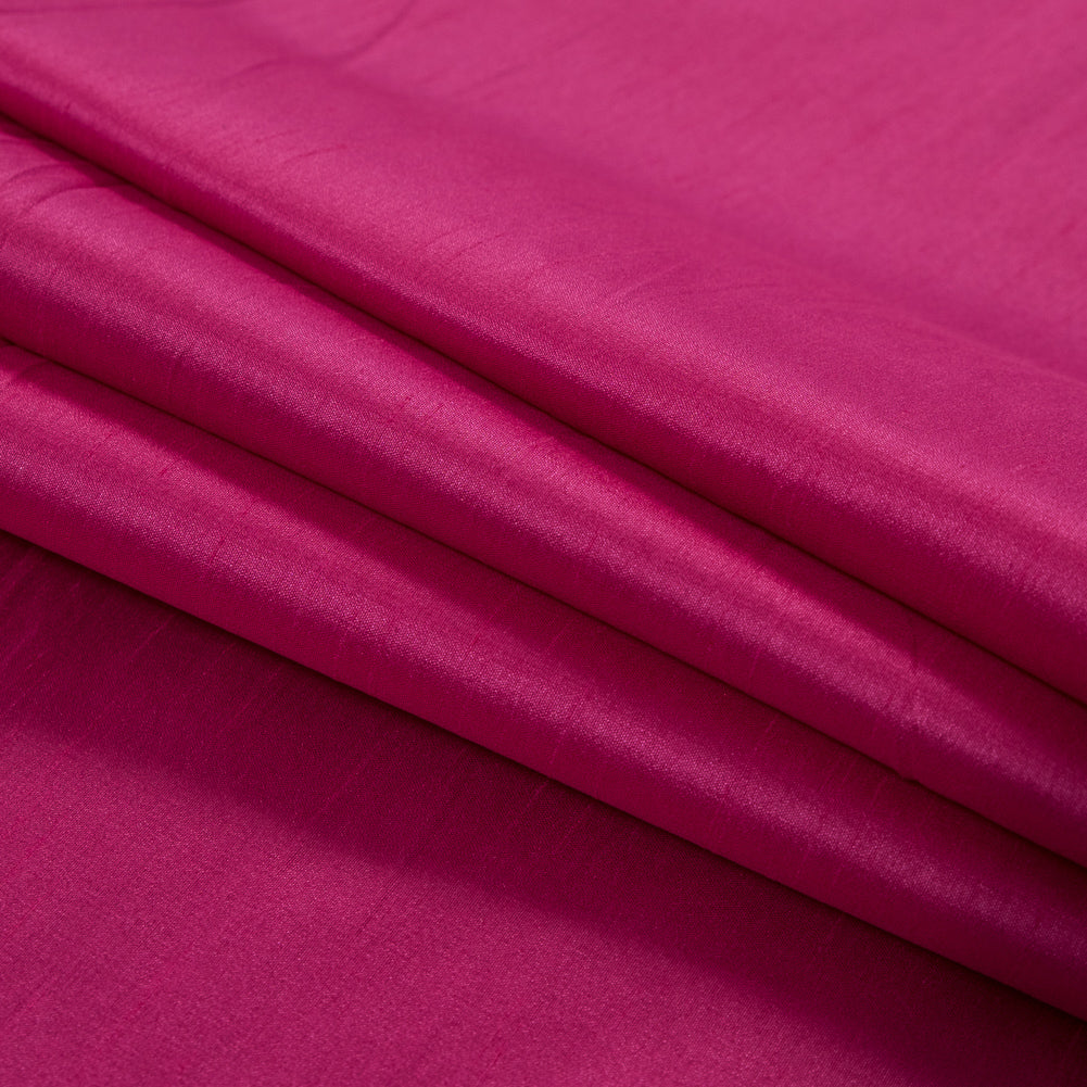 Polyester Shantung - Fuchsia - Eirian Collection Detail