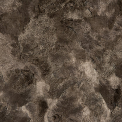 Crushed Velvet - Light Brown - Famous NYC Designer Detail