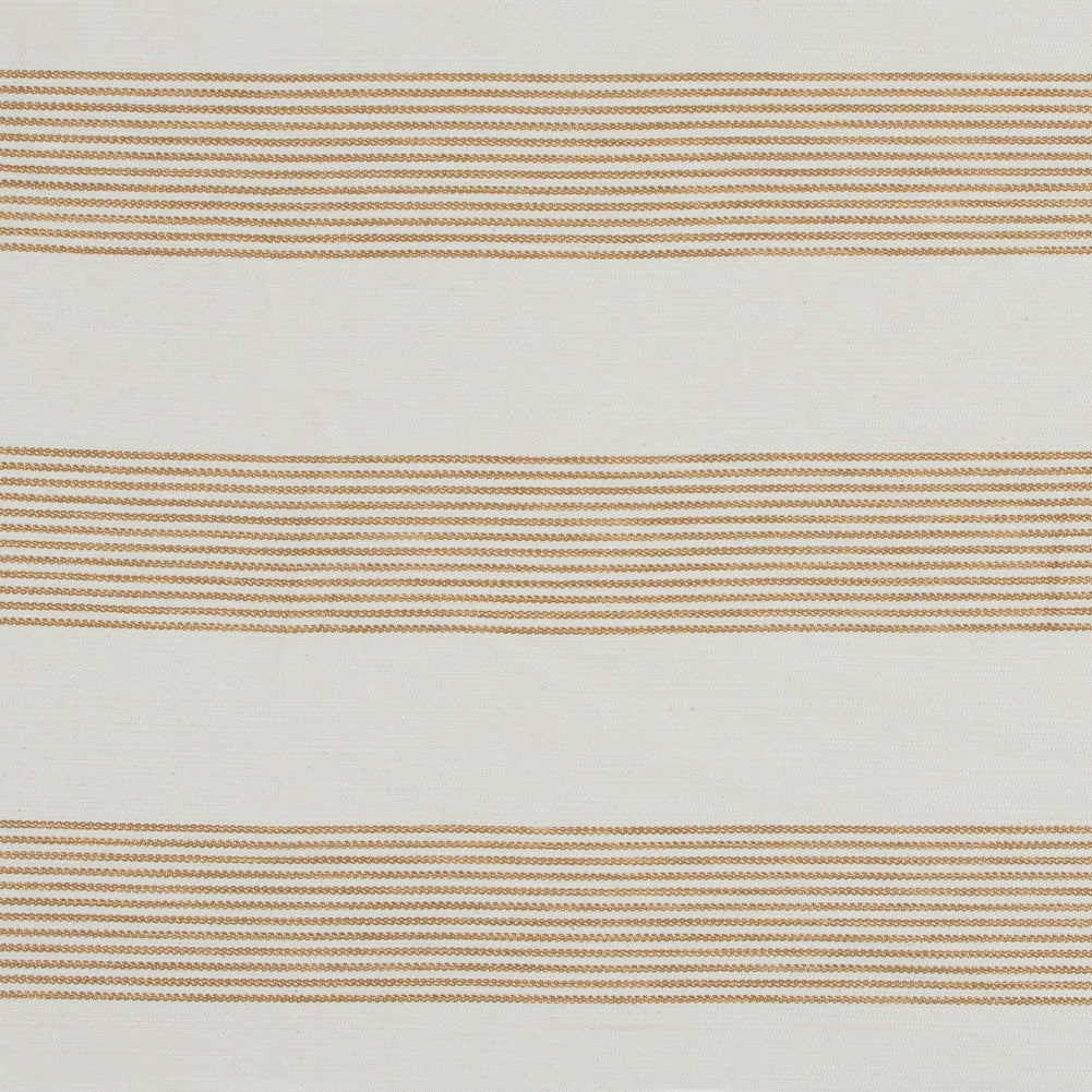 Derek Lam Natural and Straw Striped Cotton Blend