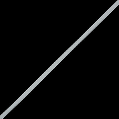 Off-White Single-Faced Velvet Ribbon - 0.25"