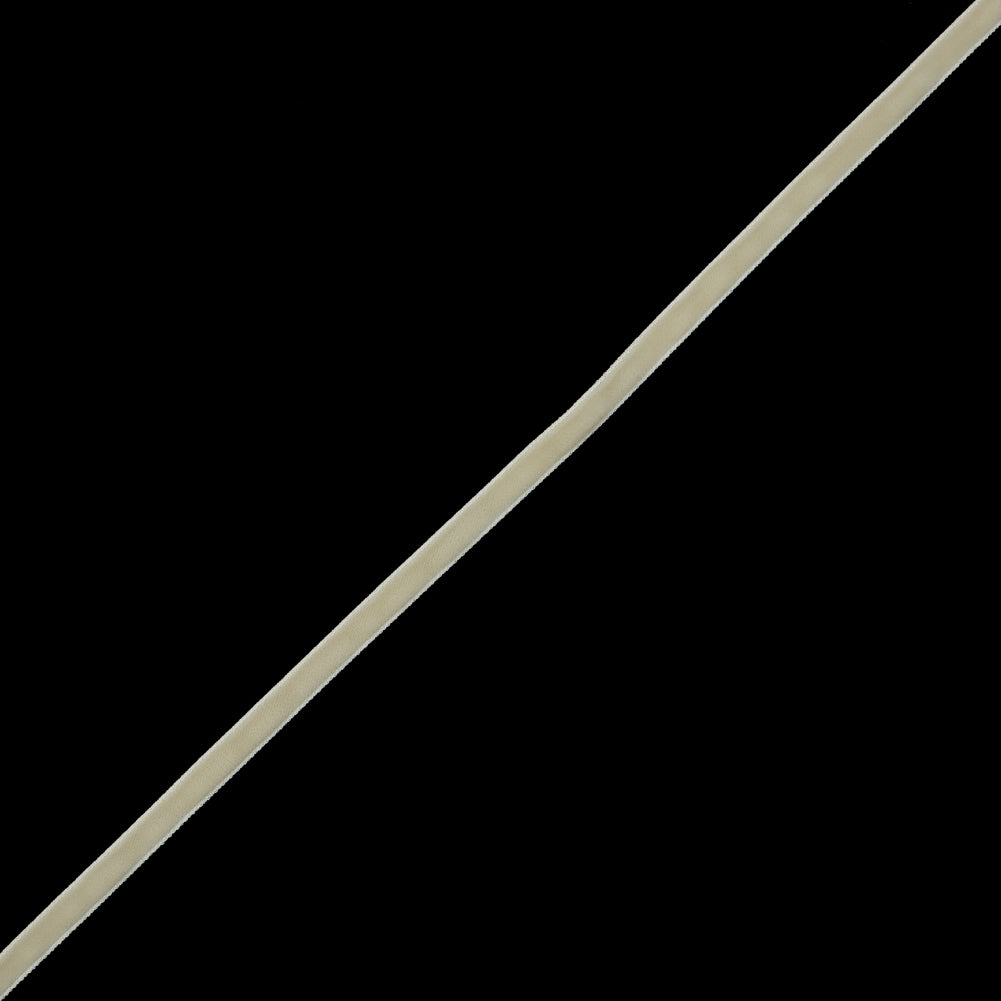 Ivory Single-Faced Velvet Ribbon - 0.25"