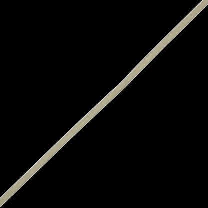 Ivory Single-Faced Velvet Ribbon - 0.25"