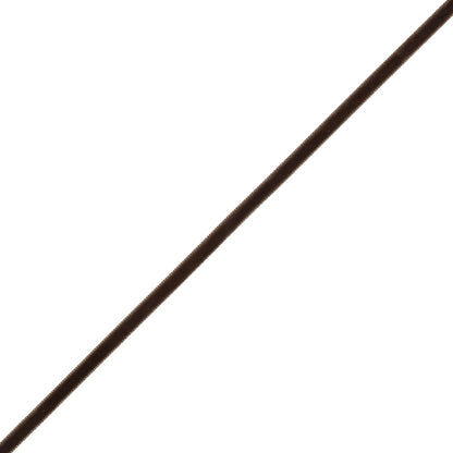 Light Brown Single-Faced Velvet Ribbon - 0.25"