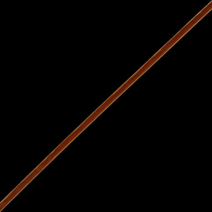 Copper Single-Faced Velvet Ribbon - 0.25"