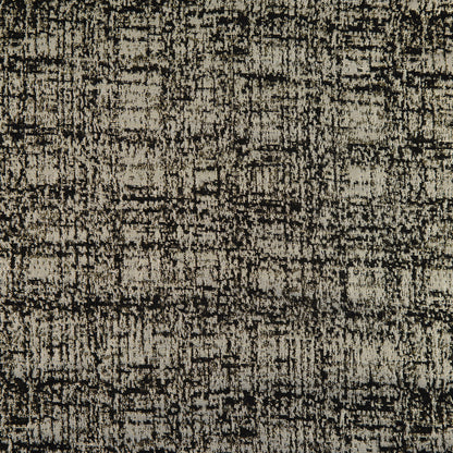 Metallic Gold and Black Abstract Jacquard Detail