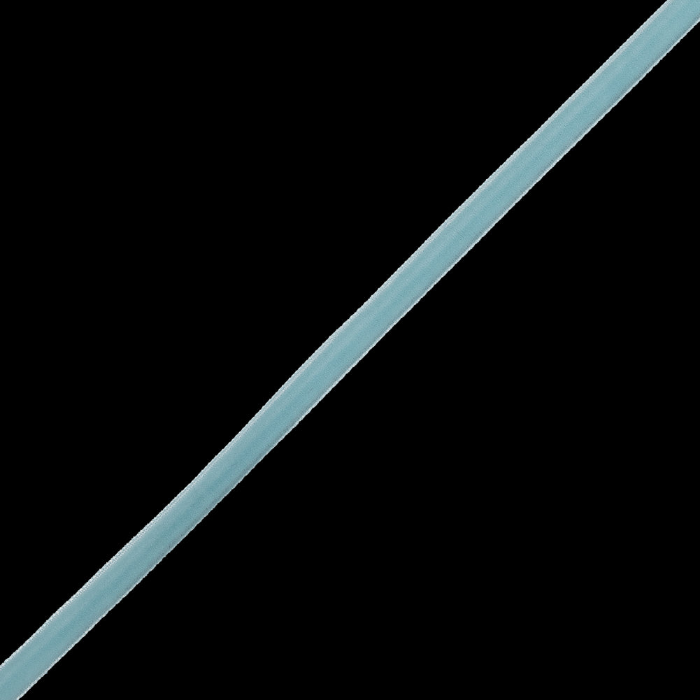 Baby Blue Single-Faced Velvet Ribbon - 0.25" Detail