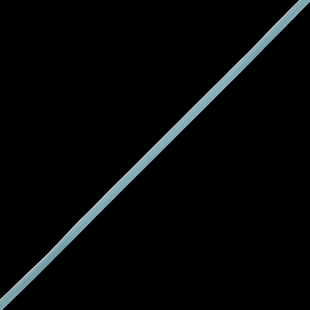 Baby Blue Single-Faced Velvet Ribbon - 0.25"