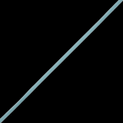 Baby Blue Single-Faced Velvet Ribbon - 0.25"