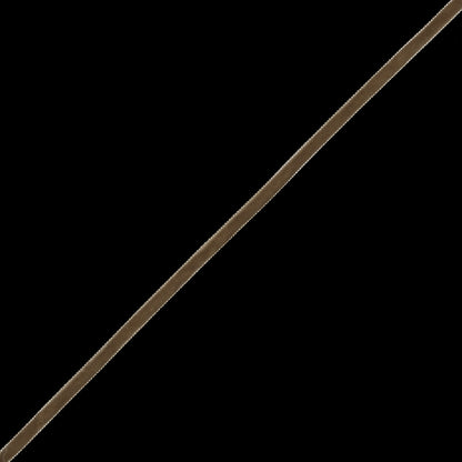 Beige Single-Faced Velvet Ribbon - 0.25"