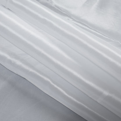 Flame Retardant Polyester Woven - White Detail