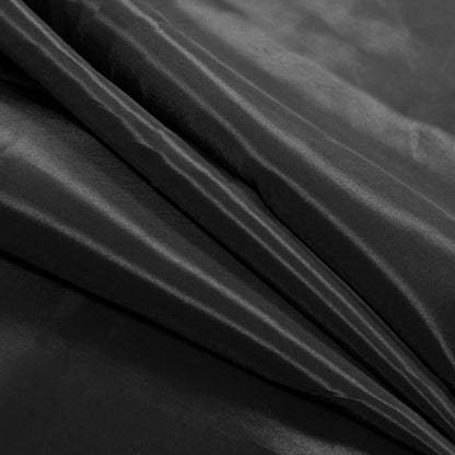 Flame Retardant Polyester Woven - Black Detail