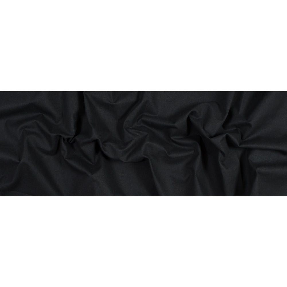 Brushed Cotton Duvetyne 16oz - Black Folded