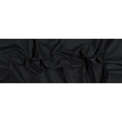 Brushed Cotton Duvetyne 16oz - Black Folded