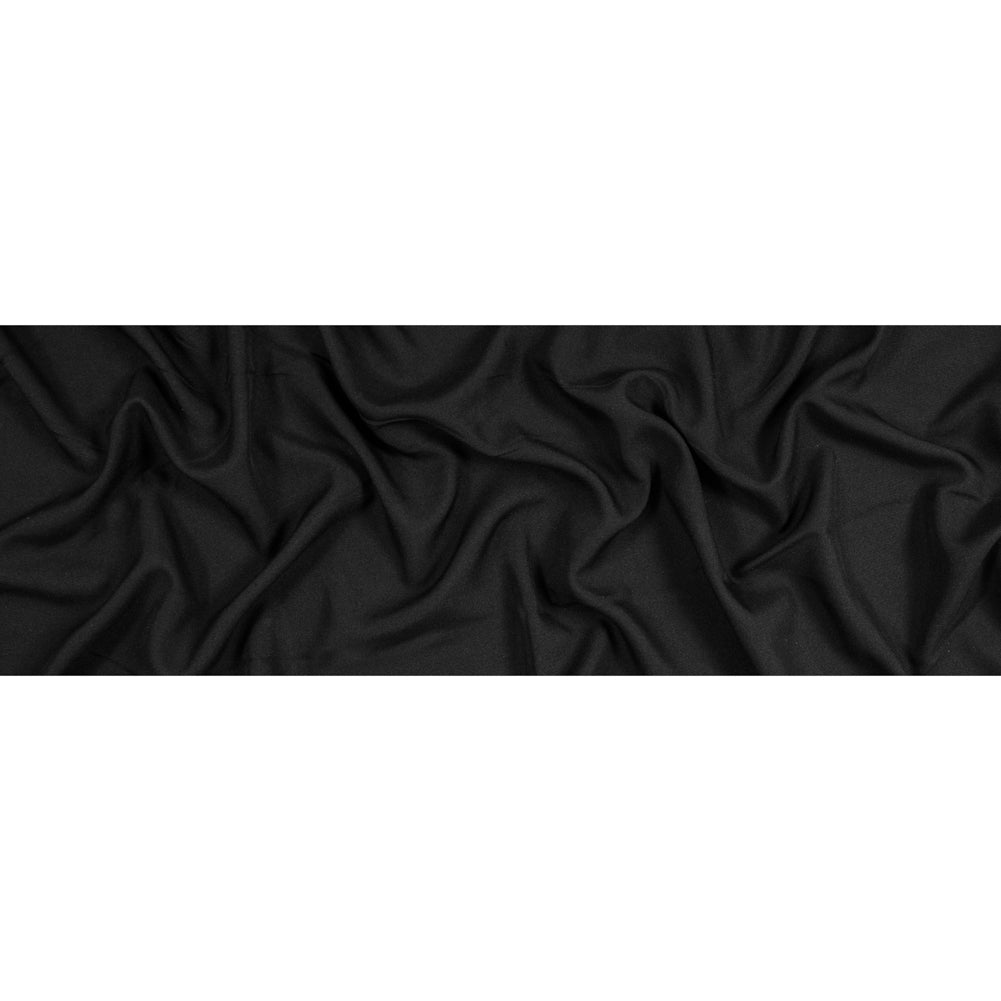 Polyester Poplin - Black Folded