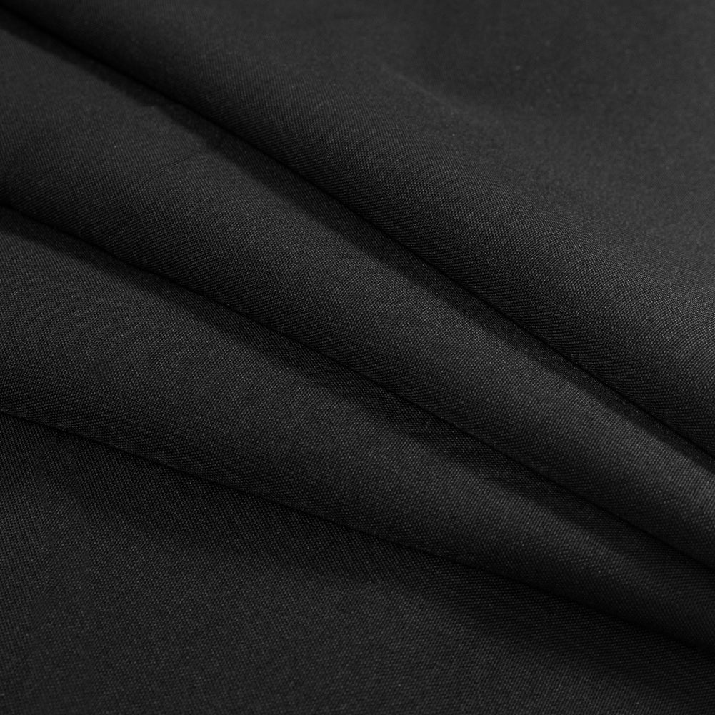 Polyester Poplin - Black Detail