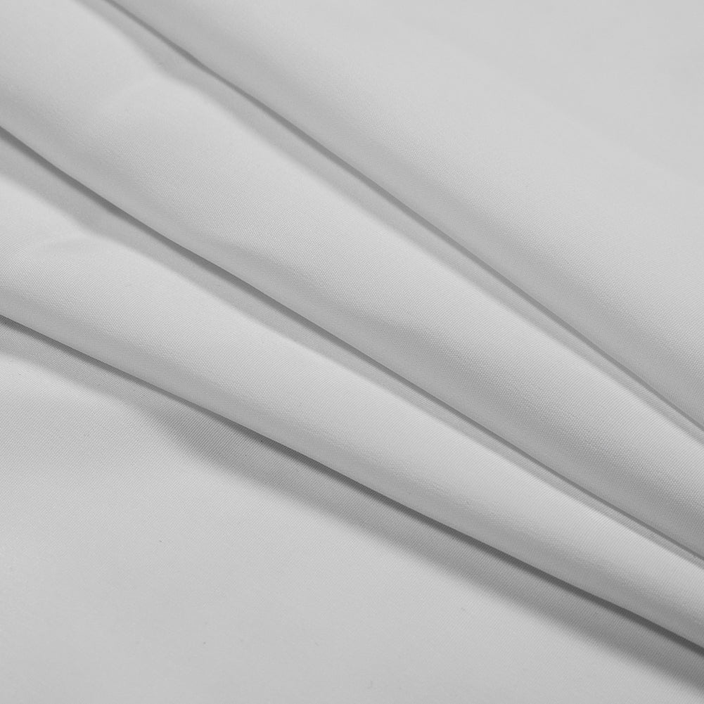 Polyester Peachskin - White Folded