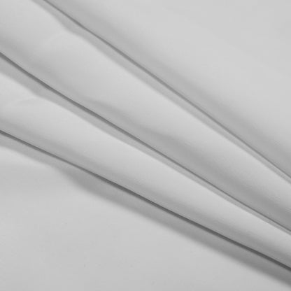 Polyester Peachskin - White Folded
