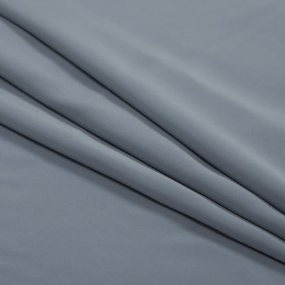 Polyester Peachskin - Silver Folded