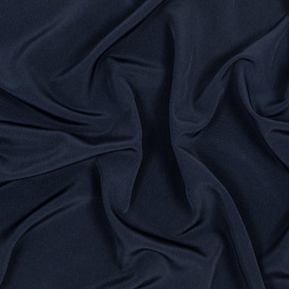 Polyester Peachskin - Navy