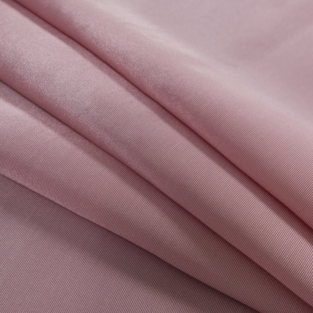 Flame Retardant Polyester Bengaline - Wood Rose Folded