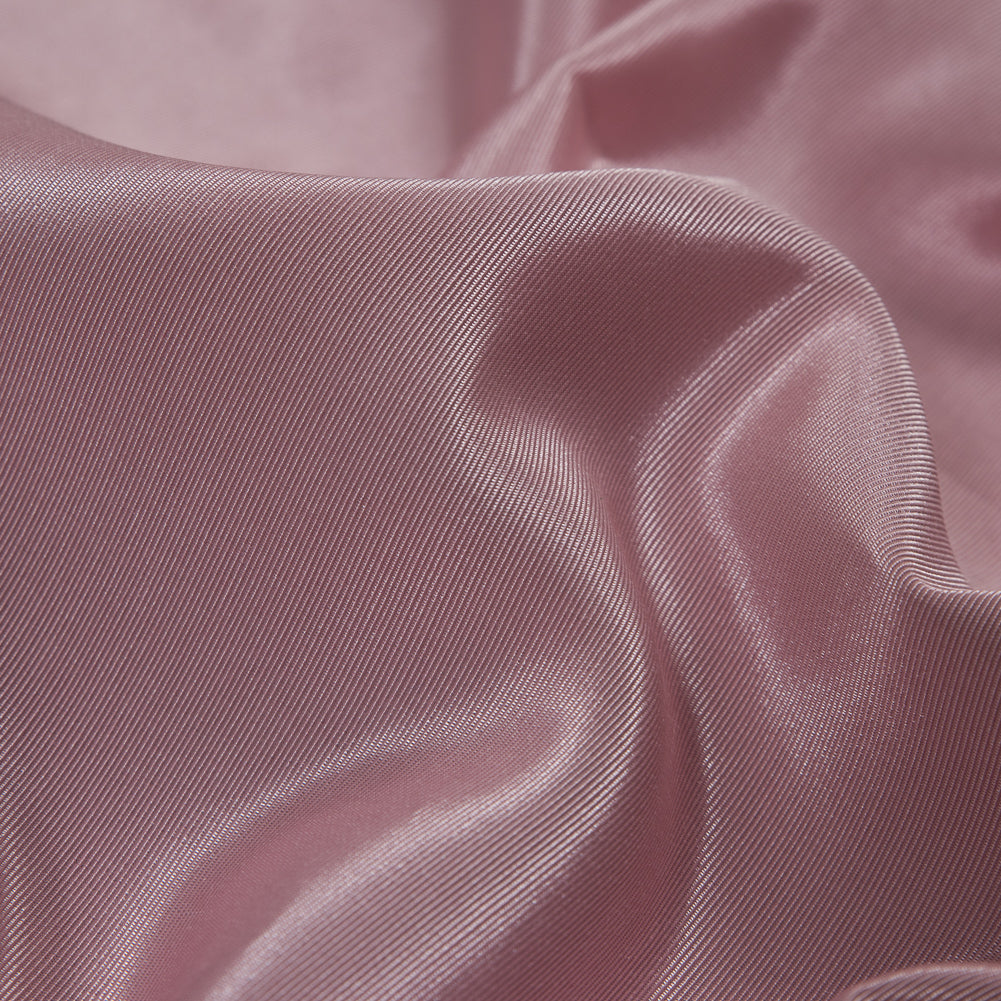 Flame Retardant Polyester Bengaline - Wood Rose Detail