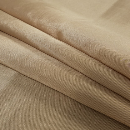 Flame Retardant Polyester Bengaline - Victorian Gold Folded