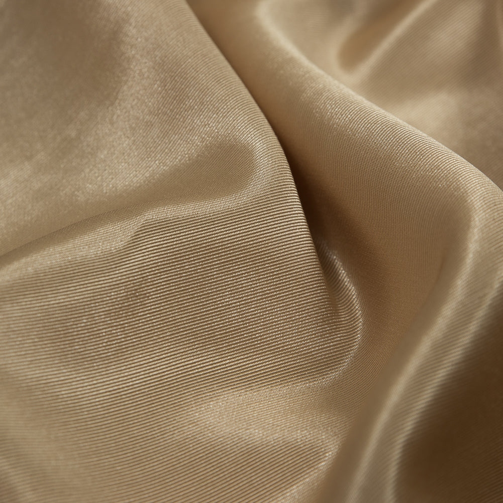Flame Retardant Polyester Bengaline - Victorian Gold Detail