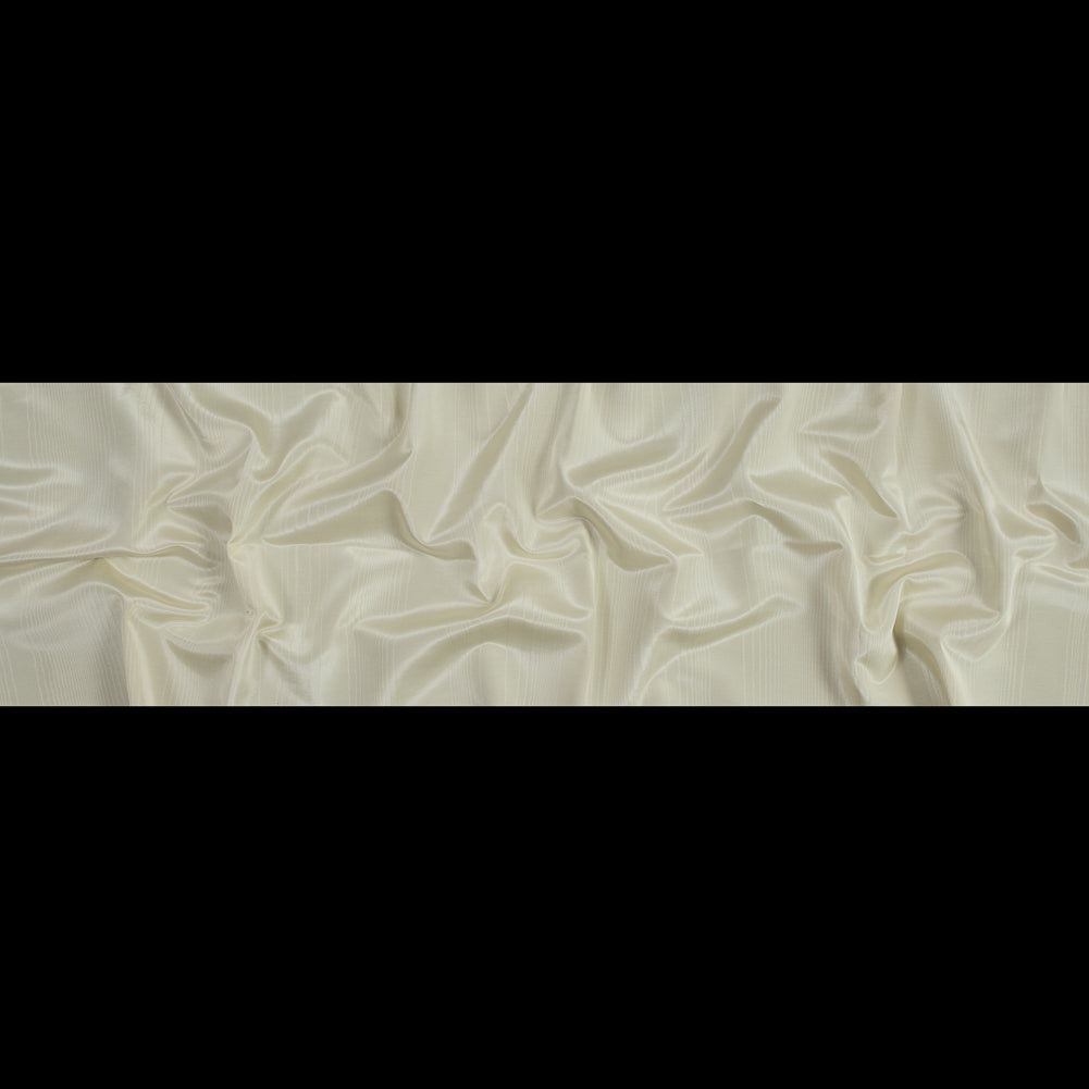 Polyester Moire Bengaline - Ivory Cream - Florence Collection Full