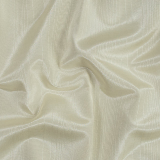Polyester Moire Bengaline - Ivory Cream - Florence Collection