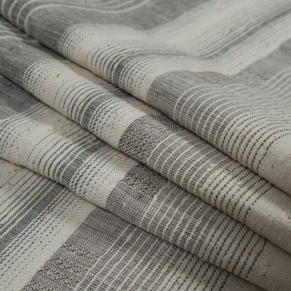Oatmeal Tactile Linen Woven Folded