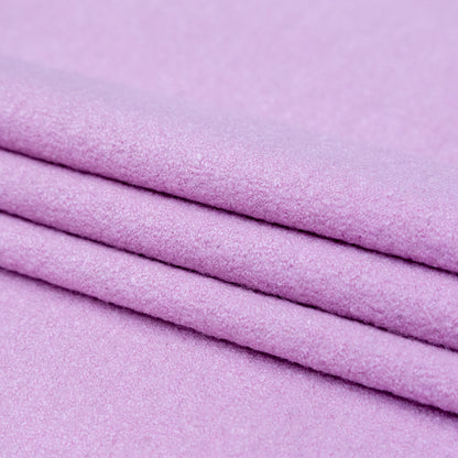 Boiled Wool Coating Fabric - Dusty Mauve - Ketil Collection Detail