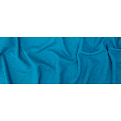 Boiled Wool Coating Fabric - Teal - Ketil Collection Folded