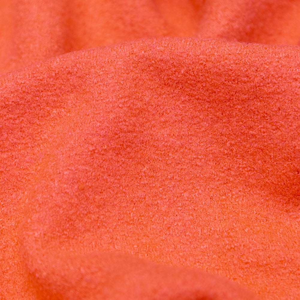 Boiled Wool Coating Fabric - Salmon - Ketil Collection Full