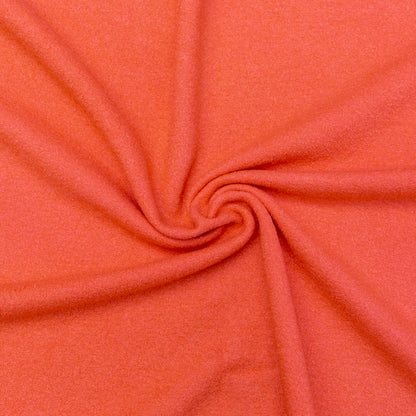 Boiled Wool Coating Fabric - Salmon - Ketil Collection