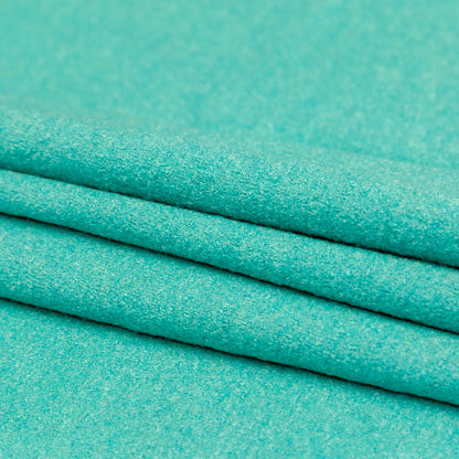 Boiled Wool Coating Fabric - Mint Green - Ketil Collection Detail