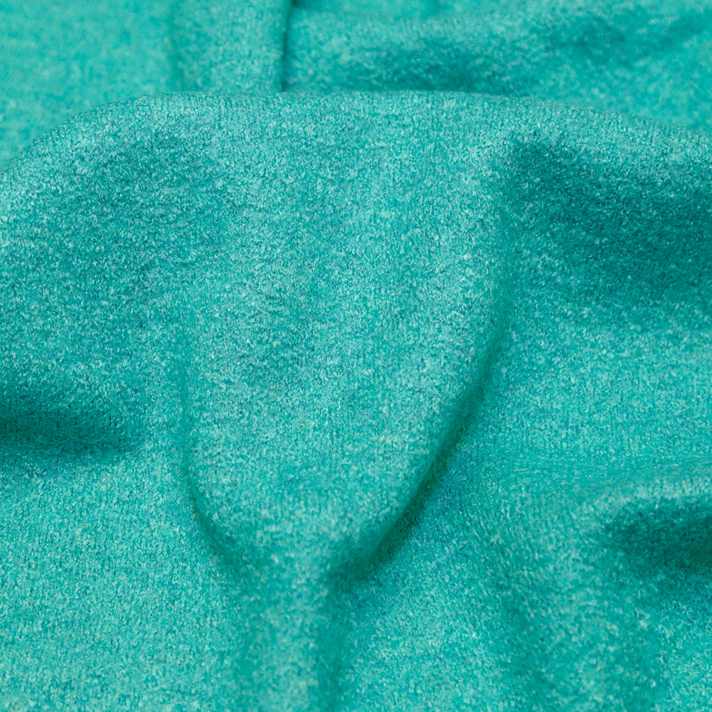 Boiled Wool Coating Fabric - Mint Green - Ketil Collection Full