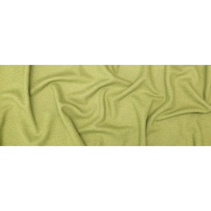 Boiled Wool Coating Fabric - Grass Green - Ketil Collection Folded