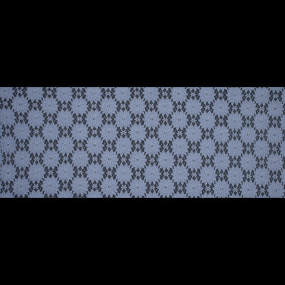 Corded Lace - Periwinkle Floral Folded