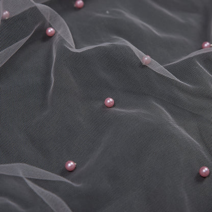 Beaded Tulle - Orchid Pink - Sylvie Collection Full