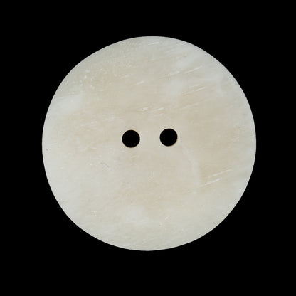 Bone White Etched Horn Coat Button - 44L/28mm Detail