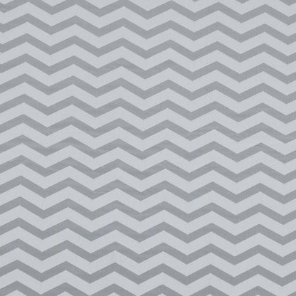 Zig Zag Burnout Velour - White