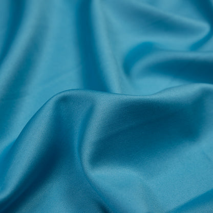 Italian Blue Mist and Moroccan Blue Double Faced Scuba Knit Full