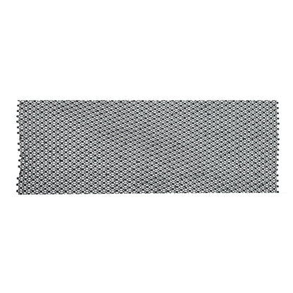 Guipure Lace with Beads - Black Webs Folded