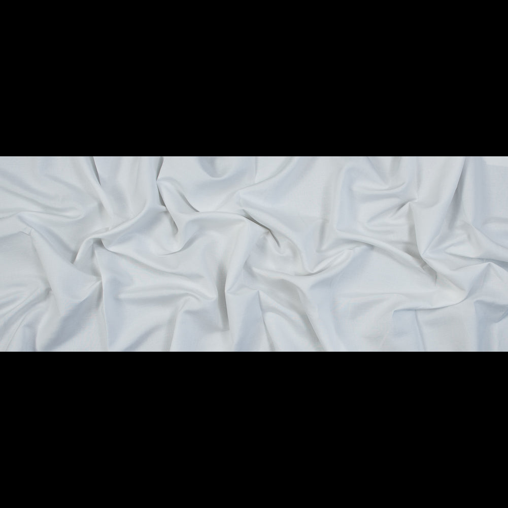 Stretch Linen Woven - White - Asturias Collection - Full