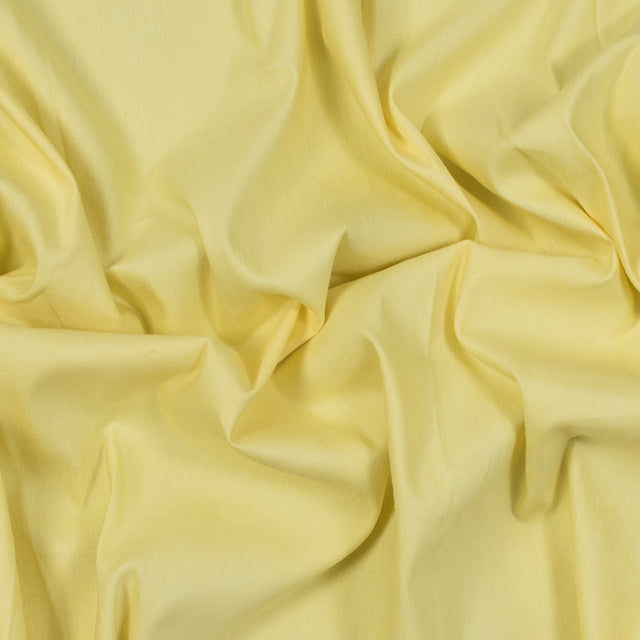Stretch Linen Woven - Canary Yellow - Asturias Collection