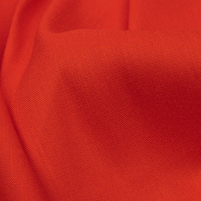 Stretch Linen Woven - Apple Red - Asturias Collection